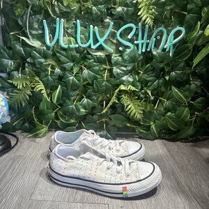 Chuck Taylor GOAT All Star Ox 'Pride Pattern' Mens 4 Womens 6